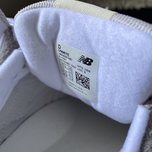 New Balance 996 Grey Day Mens 10.5 U996TE - Picture 4 of 6